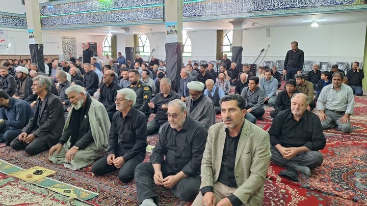 تصاویر/ آیین عبادی سیاسی نماز جمعه شهرستان ترکمنچای