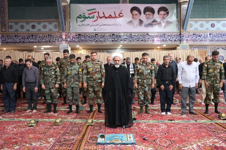 تصاویر/ نماز عبادی سیاسی جمعه شهرستان جلفا