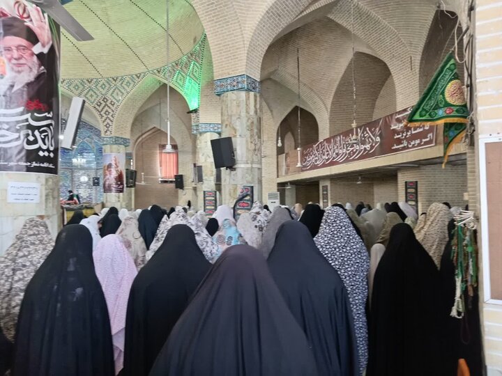 تصاویر/ نماز عبادی سیاسی جمعه شهرستان خاتم