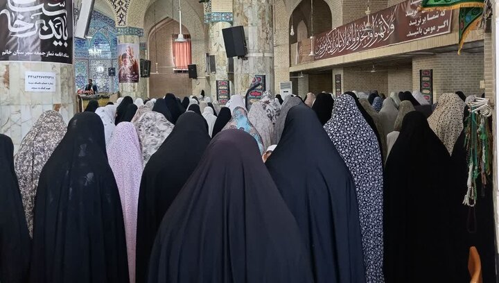 تصاویر/ نماز عبادی سیاسی جمعه شهرستان خاتم