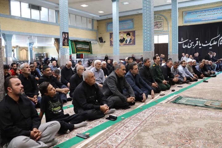 تصاویر/ آیین عبادی سیاسی نماز جمعه نوشین شهر