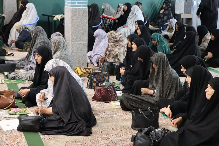 تصاویر/ آیین عبادی سیاسی نماز جمعه نوشین شهر