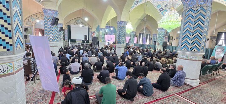 تصاویر/ نماز عبادی سیاسی جمعه شهرستان بهاباد