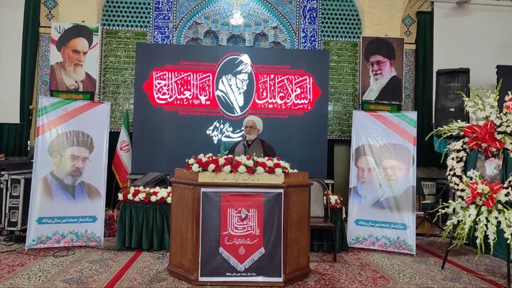 تصاویر/ نماز عبادی سیاسی جمعه شهرستان بهاباد