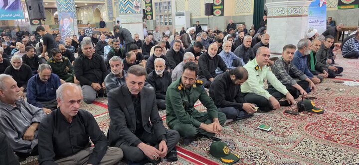 تصاویر/ نماز عبادی سیاسی جمعه شهرستان بهاباد