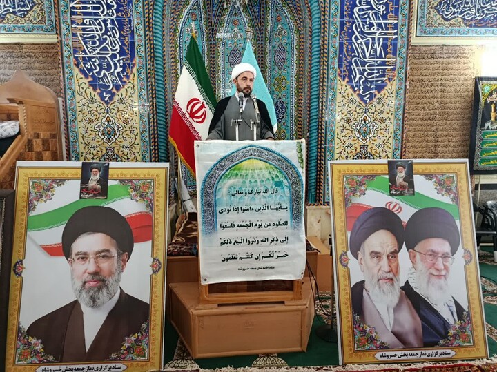 تصاویر/ نماز عبادی سیاسی جمعه شهرستان خسروشاه