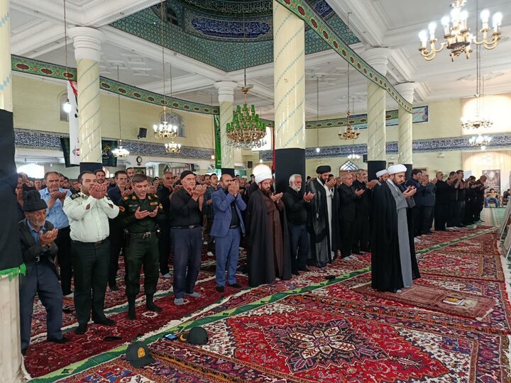 تصاویر/ نماز عبادی سیاسی جمعه شهرستان خسروشاه
