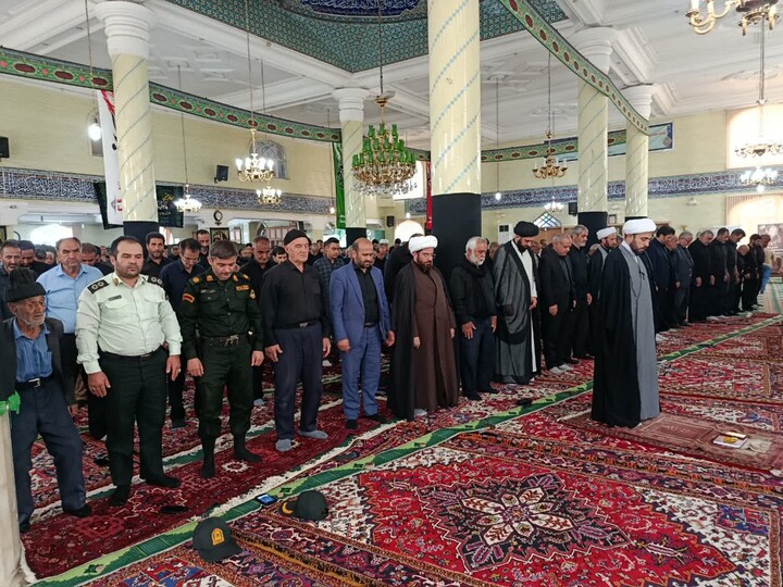 تصاویر/ نماز عبادی سیاسی جمعه شهرستان خسروشاه