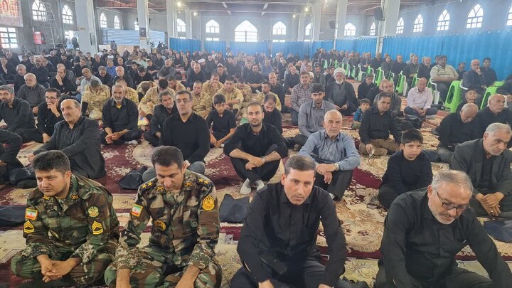 تصاویر/ آیین عبادی سیاسی نماز جمعه شهرستان سراب
