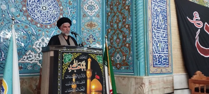 تصاویر/ نماز عبادی سیاسی جمعه شهرستان هیدج