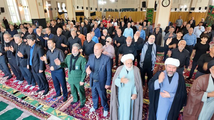 تصاویر/ آیین عبادی سیاسی نماز جمعه شهرستان هادیشهر