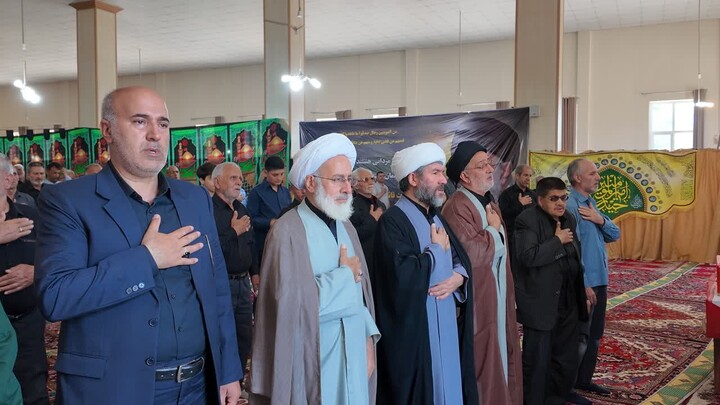 تصاویر/ آیین عبادی سیاسی نماز جمعه شهرستان هادیشهر