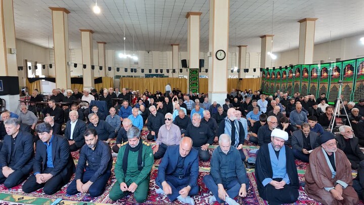 تصاویر/ آیین عبادی سیاسی نماز جمعه شهرستان هادیشهر