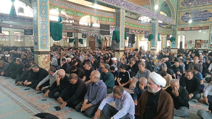 تصاویر/ نماز عبادی سیاسی جمعه شهرستان میانه