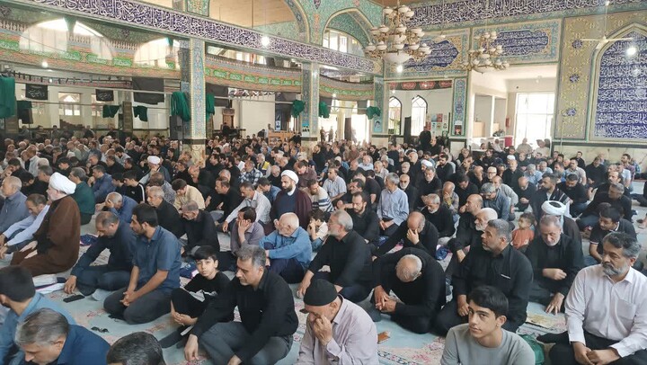 تصاویر/ نماز عبادی سیاسی جمعه شهرستان میانه