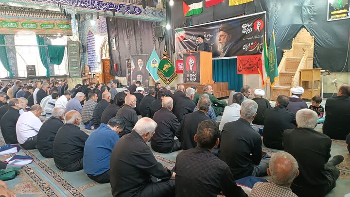 تصاویر/ نماز عبادی سیاسی جمعه شهرستان میانه