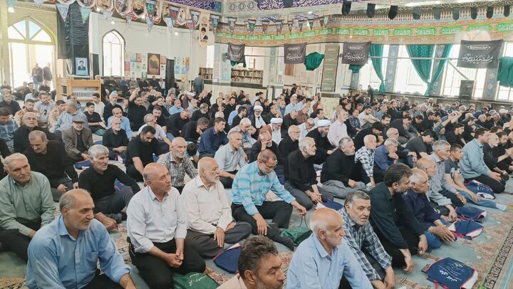 تصاویر/ نماز عبادی سیاسی جمعه شهرستان میانه