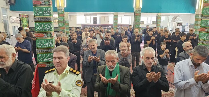 تصاویر/ آیین عبادی سیاسی نماز جمعه شهرستان سلطانیه