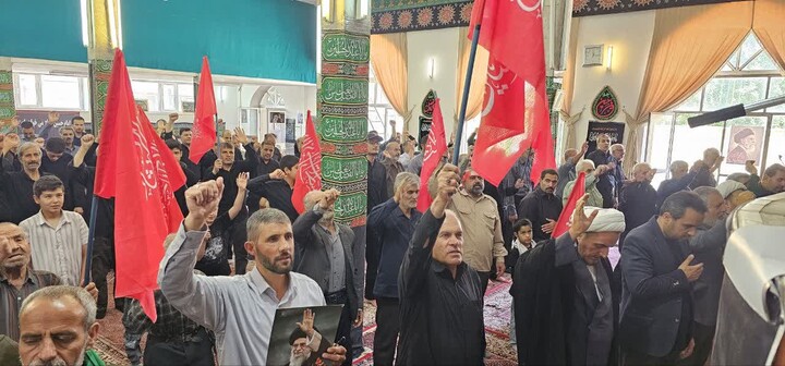 تصاویر/ آیین عبادی سیاسی نماز جمعه شهرستان سلطانیه