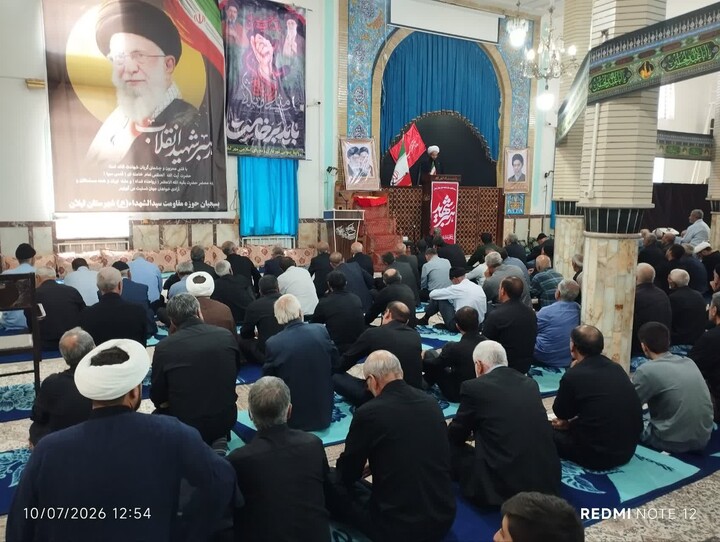 تصاویر/ آیین عبادی سیاسی نماز جمعه شهرستان لیلان