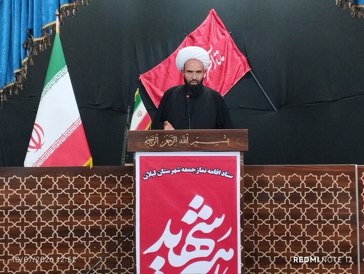 تصاویر/ آیین عبادی سیاسی نماز جمعه شهرستان لیلان