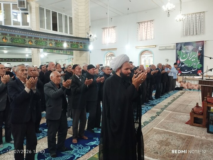 تصاویر/ آیین عبادی سیاسی نماز جمعه شهرستان لیلان