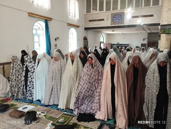 تصاویر/ آیین عبادی سیاسی نماز جمعه شهرستان لیلان