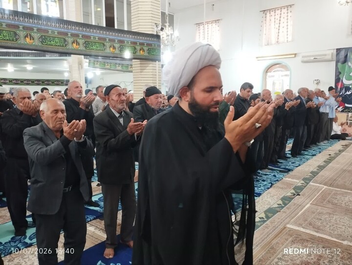 تصاویر/ آیین عبادی سیاسی نماز جمعه شهرستان لیلان