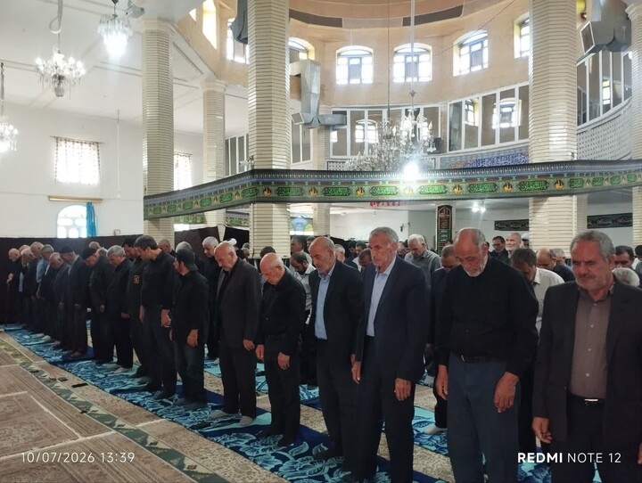 تصاویر/ آیین عبادی سیاسی نماز جمعه شهرستان لیلان