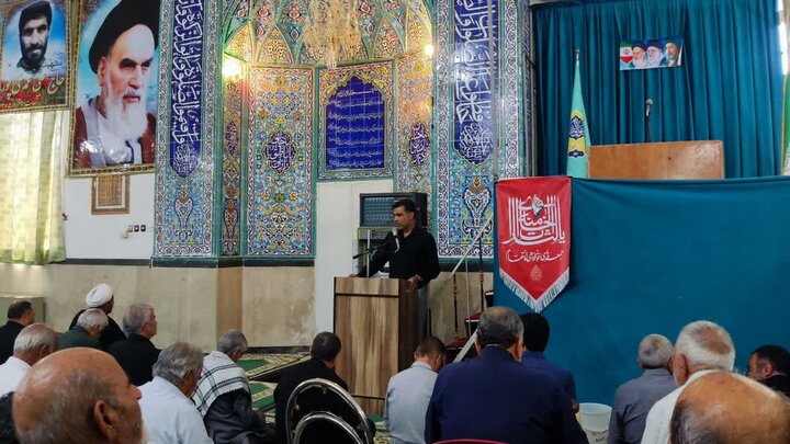 تصاویر/ اقامه نمازجمعه شهر بهرمان