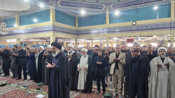 تصاویر/ اقامه نماز عبادی سیاسی جمعه در بهارستان