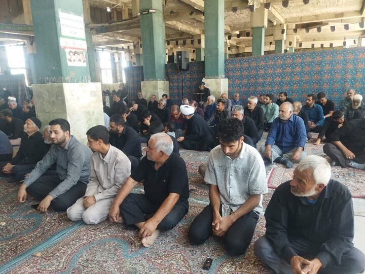 تصاویر/ اقامه نمازجمعه شهر محی‌آباد