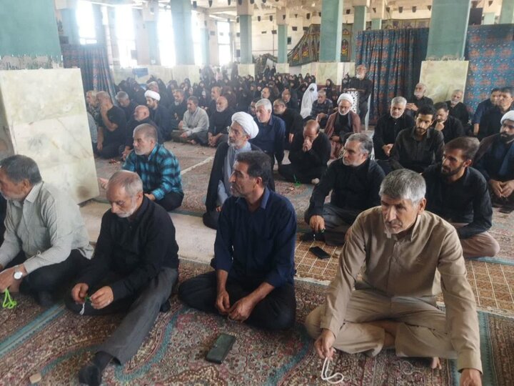 تصاویر/ اقامه نمازجمعه شهر محی‌آباد