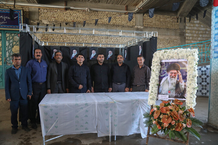 گرامیداشت رهبر شهید امت در مصلی شهرکرد