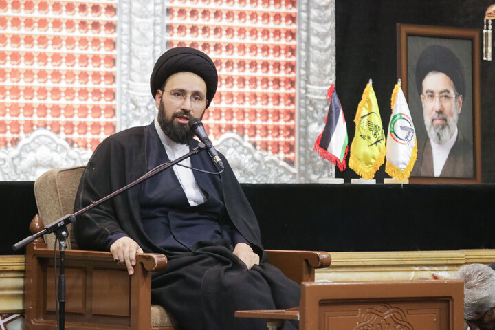 تصاویر/ مراسم ختم قائد شهید اُمت حضرت آیت‌ الله العظمی امام خامنه‌ای از طرف رهبر عظیم‌ الشأن انقلاب در حرم حضرت معصومه سلام‌الله‌علیها
