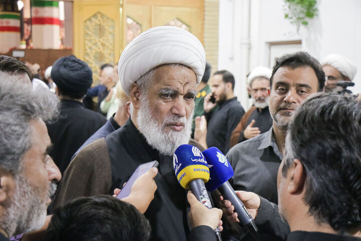تصاویر/ مراسم ختم قائد شهید اُمت حضرت آیت‌ الله العظمی امام خامنه‌ای از طرف رهبر عظیم‌ الشأن انقلاب در حرم حضرت معصومه سلام‌الله‌علیها