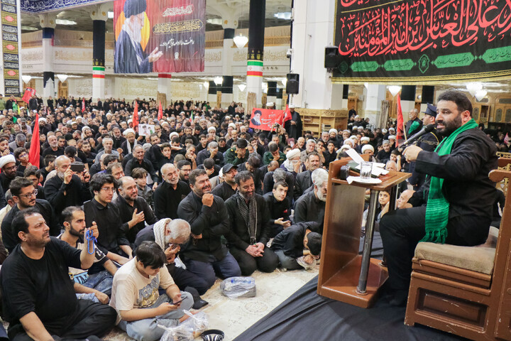 تصاویر/ مراسم ختم قائد شهید اُمت حضرت آیت‌ الله العظمی امام خامنه‌ای از طرف رهبر عظیم‌ الشأن انقلاب در حرم حضرت معصومه سلام‌الله‌علیها