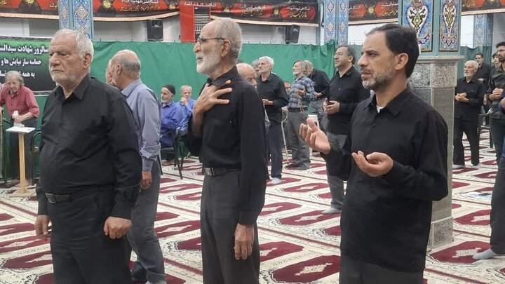 تصاویر/مراسم گرامیداشت آقای شهید ایران در مسجدملا شکرالله