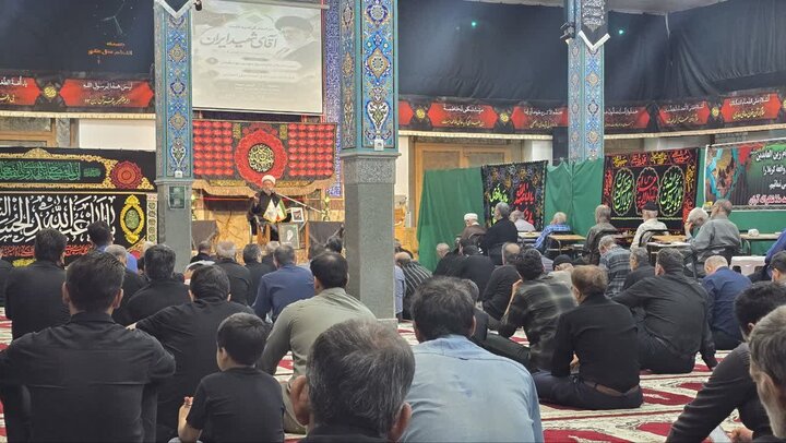 تصاویر/مراسم گرامیداشت آقای شهید ایران در مسجدملا شکرالله