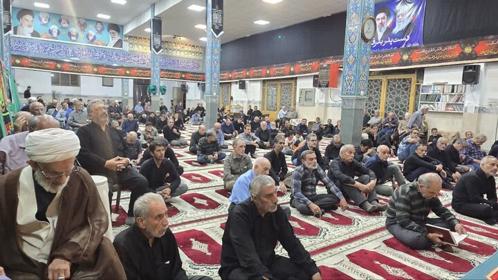 تصاویر/مراسم گرامیداشت آقای شهید ایران در مسجدملا شکرالله