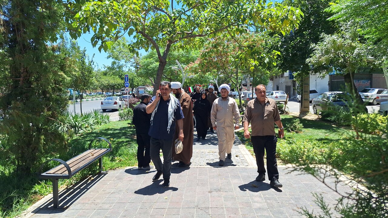 روایت طلاب جهادی یاسوج از بدرقه تاریخی قافله‌سالار انقلاب