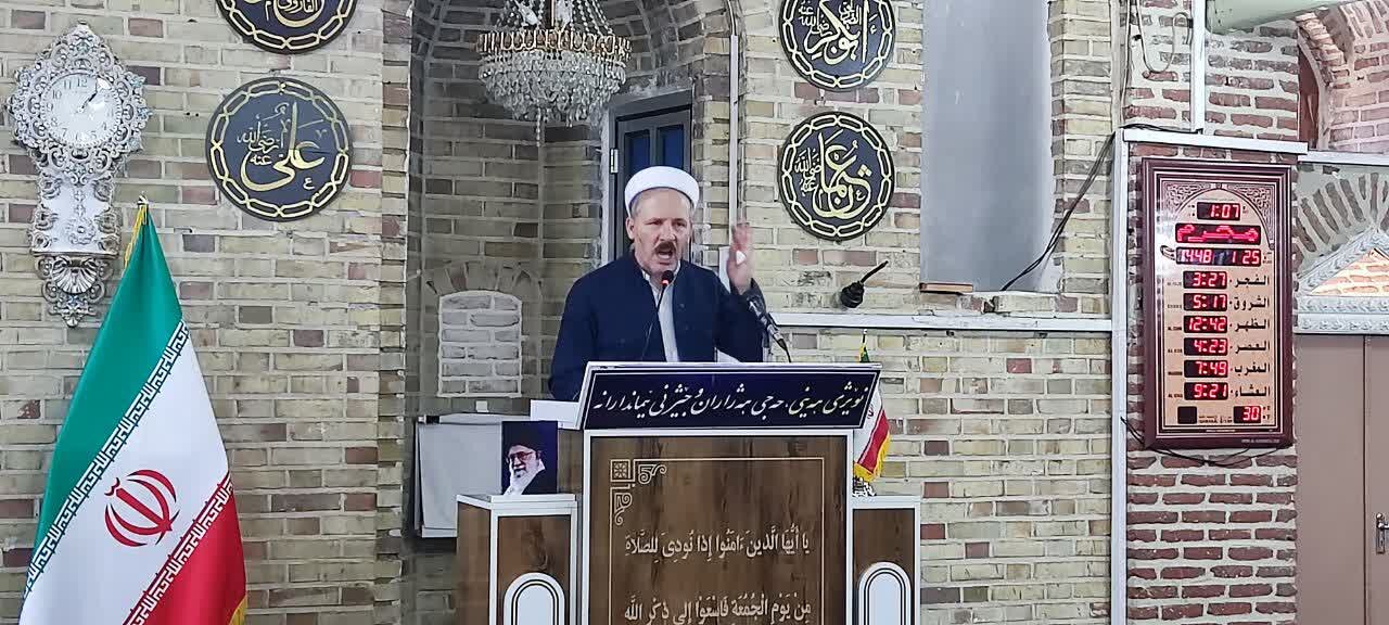 ماموستا رشیدی: حضور باشکوه مردم در آیین تشییع رهبر شهید، جلوهای از وحدت و وفاداری ملت بود ماموستا رشیدی: حضور باشکوه مردم در آیین تشییع رهبر شهید، جلوهای از وحدت و وفاداری ملت بود