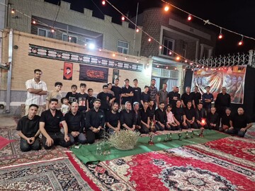 تصاویر/ همدلی اهالی یک محله در نائین
