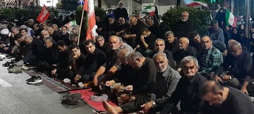 تصاویر/ تجمع مردمی در فریدونکنار در ایستگاه صد و سی و دوم