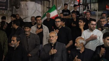 تصاویر/ صد و سی و دومین موج از اجتماعات شبانه سراسری  مردم  در چالدران