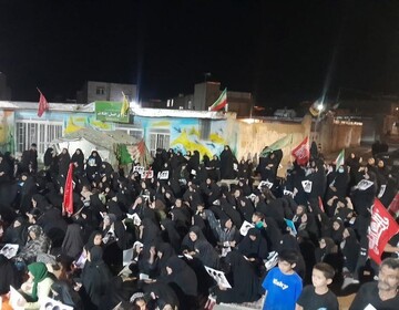 تصاویر/ برگزاری مراسم یاد بود رهبر شهید انقلاب در روستای همه کسی بهار