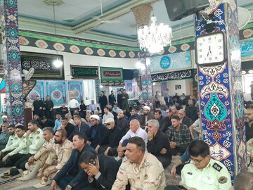 تصاویر/ مراسم بزرگداشت رهبر شهید انقلاب در پارس آباد