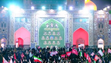 مراسم عزاداری رهبر شهید با حضور گسترده زائران و مجاوران در مشهد برگزار شد+تصاویر