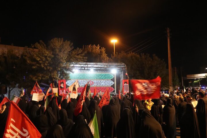تصاویر/ اجتماع منتقمین امام شهید در قرچک