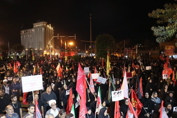 تصاویر/ اجتماع منتقمین امام شهید در قرچک